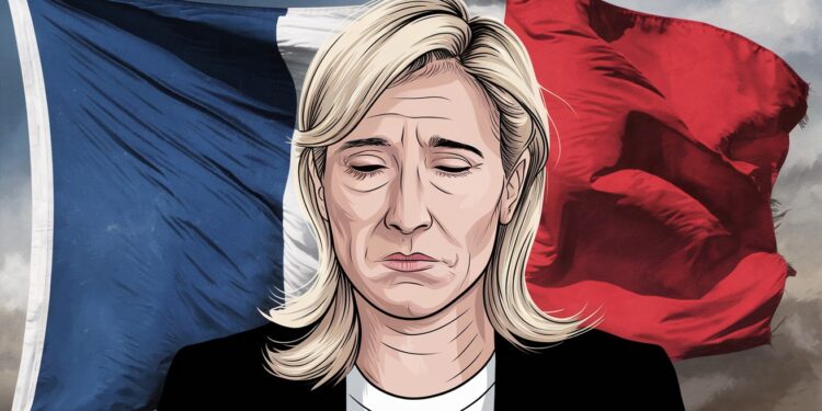 Suite aux festivités organisées après le décès de Jean Marie Le Pen sa fille Marine Le Pen sindigne de ce symptôme dun ensauvagement de la société   Viral Mag