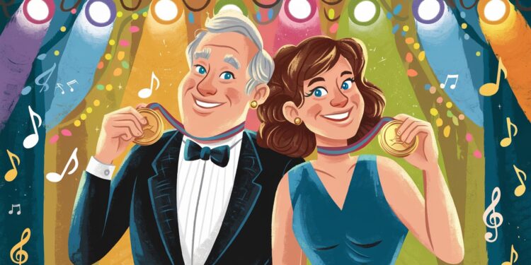 Michel Fugain et Véronique Sanson : Une décoration d’amitié - Viral Mag Michel Fugain a eu lidée de décorer mutuellement Véronique Sanson et lui même commandeurs des Arts et Lettres Une belle preuve damitié pour ces deux légendes de la chanson française Viral Mag