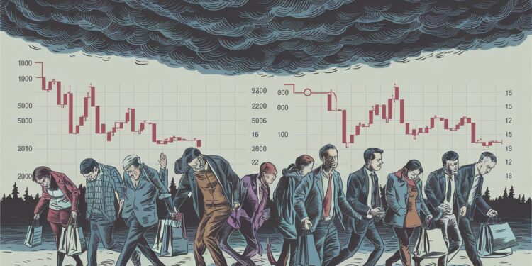 Moral des Ménages en Baisse : L’Insee Tire la Sonnette d’Alarme - Viral Mag Selon lInsee la confiance des ménages français continue de se dégrader en décembre 2024 Découvrez les raisons de cette baisse inquiétante Viral Mag