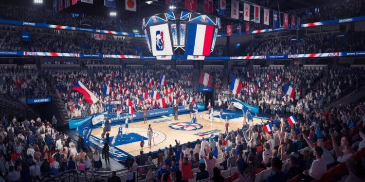 NBA en France : Record d’Audience pour le Match Pacers-Spurs - Viral Mag La rencontre NBA Pacers Spurs disputée à Paris a attiré 698 000 téléspectateurs sur Canal+ un record historique pour un match NBA en clair en France Viral Mag