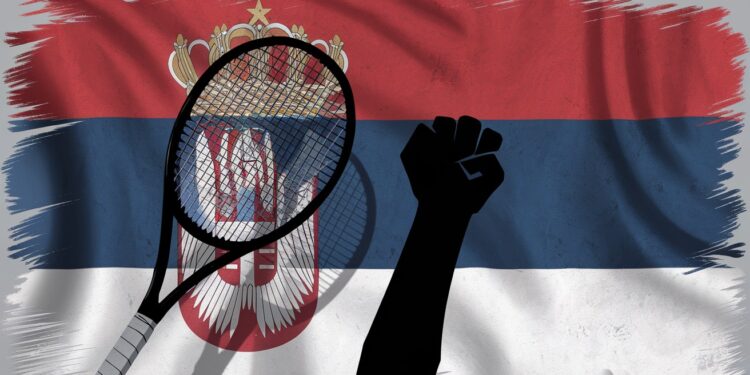 Novak Djokovic Apporte Son Soutien Aux Manifestations Étudiantes En Serbie - Viral Mag Depuis lOpen dAustralie Novak Djokovic envoie un message fort de soutien aux étudiants serbes qui protestent contre la violence gouvernementale   Viral Mag