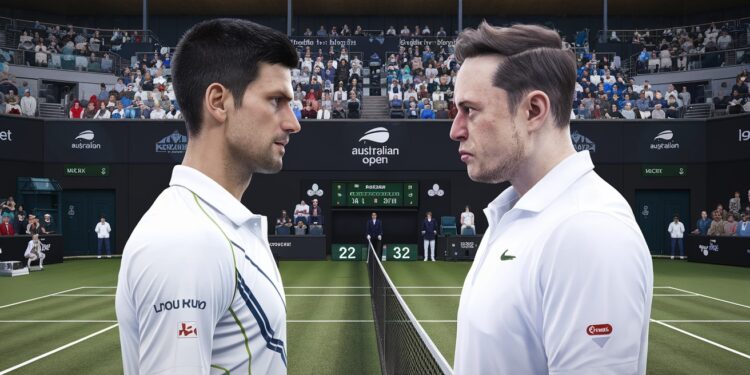 Novak Djokovic épinglé par un journaliste australien, Elon Musk s’immisce - Viral Mag Le journaliste qui a moqué Djokovic et ses supporters sexcuse Elon Musk se mêle du débat   une controverse qui ravive les tensions 3 ans après lexpulsion de Djokovic dAustralie   Viral Mag