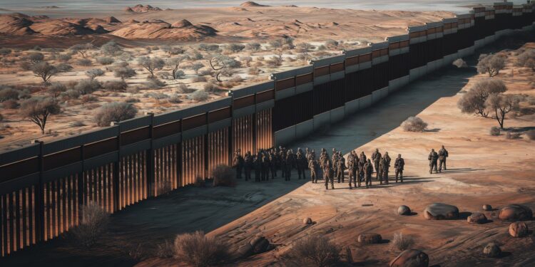Offensive Anti-Immigration de Trump : Droits d’Asile et du Sol en Péril - Viral Mag Trump confirme sa vaste offensive anti immigration  état durgence à la frontière armée déployée droit dasile et du sol attaqués Controverses à prévoir   Viral Mag