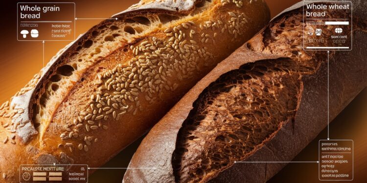Pain complet vs pain au blé entier : quelle différence ? - Viral Mag Démêlez les différences entre le pain complet et le pain au blé entier Découvrez lequel est le plus sain et comment les choisir judicieusement   Viral Mag