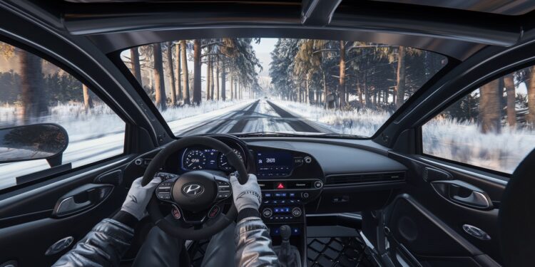 Plongez dans l’action du Rallye Monte-Carlo avec Adrien Fourmaux - Viral Mag Embarquez dans la Hyundai i20 N Rally1 dAdrien Fourmaux pour un tour de spéciale enneigée avant le Rallye Monte Carlo Une expérience unique au coeur de laction    Viral Mag