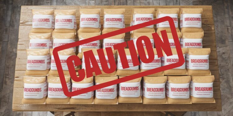 Rappel de 16 000 livres de chapelure aux États-Unis pour un allergène non déclaré - Viral Mag La FDA lance un rappel national de 32 640 paquets de chapelure La Fiesta en raison de la présence potentielle de sésame non déclaré Vérifiez vos placards    Viral Mag