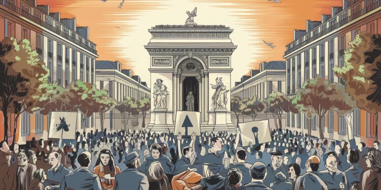 Rassemblement à Paris pour soutenir les otages israéliens à Gaza - Viral Mag Des milliers de personnes se sont réunies à Paris pour exprimer leur solidarité envers les otages israéliens à Gaza dans lattente dune trêve censée permettre les premières libérations Viral Mag