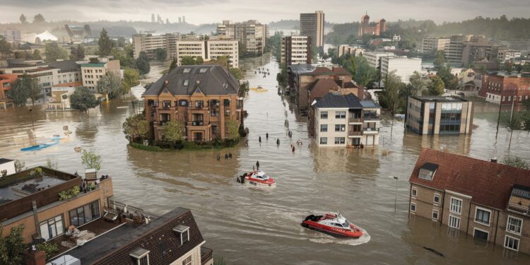 À Redon les intempéries perturbent sévèrement la vie des habitants Les pompiers multiplient les sauvetages alors que leau continue de monter inexorablement   Viral Mag