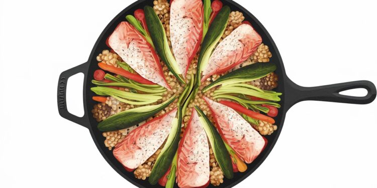Découvrez comment des dîners savoureux et équilibrés réalisés dans une seule poêle peuvent favoriser un vieillissement en bonne santé Nos recettes vous aideront à intégrer facilement des nutriments essentiels au quotidien   Viral Mag