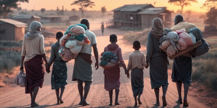 Après de violents affrontements des milliers de déplacés du sud est du Soudan sont rentrés chez eux Découvrez leur histoire émouvante   Viral Mag