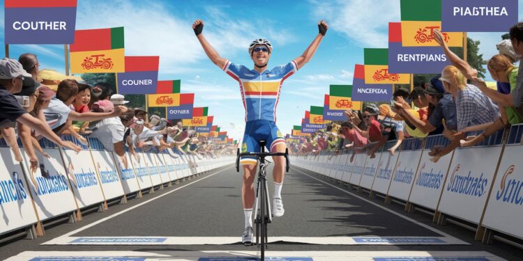Sam Welsford s’impose à nouveau lors du Tour Down Under 2025 - Viral Mag LAustralien Sam Welsford remporte sa deuxième victoire consécutive sur le Tour Down Under 2025 cette fois au sprint devant Arne Marit et Bryan Coquard   Viral Mag