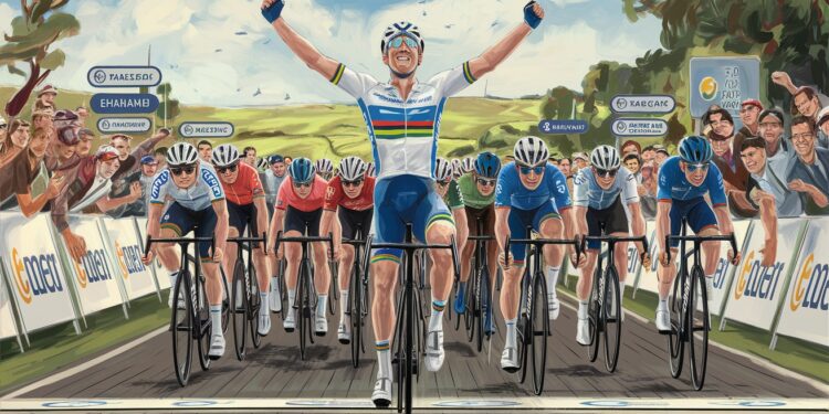Sam Welsford Triomphe Sur La Première Étape Du Tour Down Under - Viral Mag Le coureur australien Sam Welsford remporte avec brio la première étape du Tour Down Under première course du World Tour 2025 Découvrez les détails de cette victoire palpitante    Viral Mag