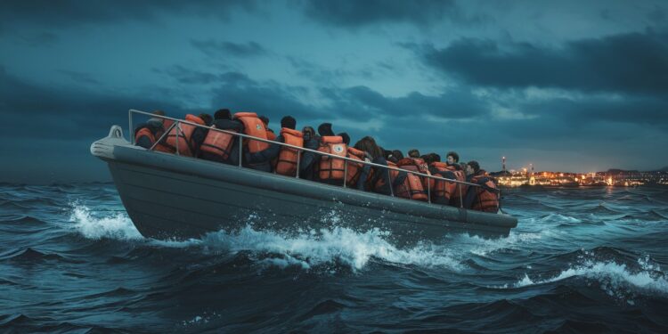 Sauvetage de 100 migrants tentant de traverser la Manche - Viral Mag Dans la nuit de mardi à mercredi près de 100 migrants ont été secourus lors de tentatives de traversée de la Manche depuis le nord de la France Malgré les conditions hivernales difficiles ils ont tenté de rejoindre lAngleterre sur des embarcations de fortune Viral Mag