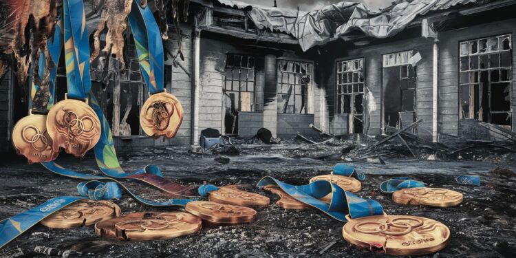 Ses médailles olympiques emportées lors des incendies en Californie - Viral Mag Le nageur Gary Hall Jr voit ses 10 médailles olympiques détruites dans les terribles incendies ravageurs à Los Angeles Le CIO lui promet de les remplacer Viral Mag