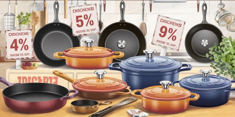 Profitez des soldes chez Walmart sur les ustensiles de cuisine en fonte Poêles cocottes et plus encore jusquà  51 Des pièces durables à petit prix    Viral Mag