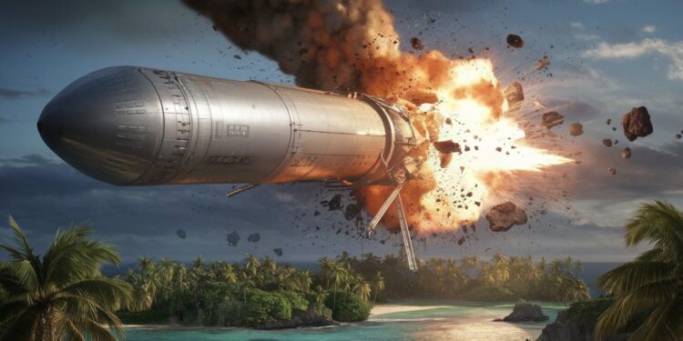 SpaceX sous le feu des projecteurs après l’explosion de Starship - Viral Mag Le vol dessai de la mégafusée Starship vire au fiasco la FAA suspend SpaceX de vol le temps dune enquête Que sest il passé    Viral Mag