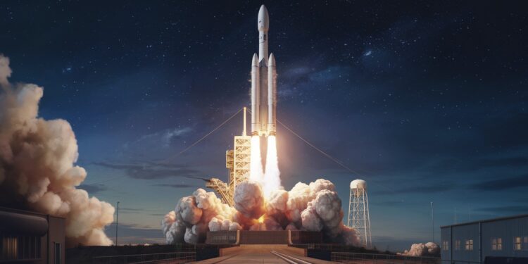 Starship d’Elon Musk décolle pour un nouveau vol test, rivalisant avec Blue Origin - Viral Mag La course à lespace sintensifie alors que SpaceX lance un nouveau vol dessai de sa mégafusée Starship quelques heures seulement après le succès de Blue Origin de Jeff Bezos   Viral Mag