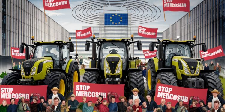 « Stop Mercosur » : La Mobilisation des Agriculteurs Continue - Viral Mag Les agriculteurs français maintiennent la pression au Parlement européen pour stopper laccord controversé avec le Mercosur Découvrez les enjeux de cette lutte acharnée Viral Mag