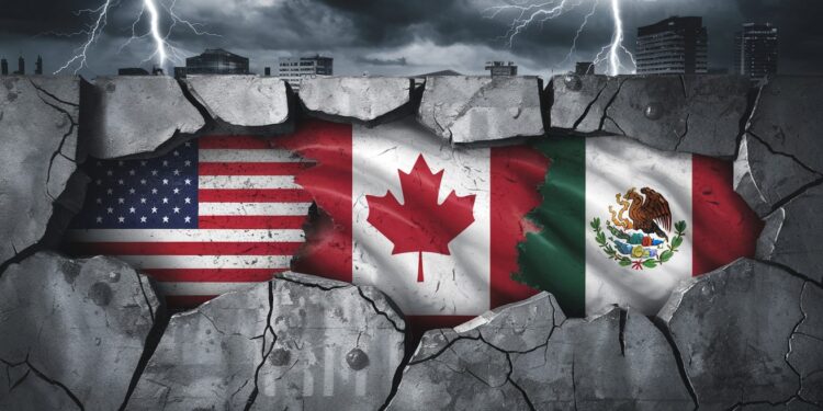 Tensions commerciales entre les USA, le Canada et le Mexique - Viral Mag Le Canada et le Mexique cherchent une parade aux menaces de droits de douane de Trump qui pourraient faire tanguer leurs économies Promesses de ripostes et appels au calme   Viral Mag