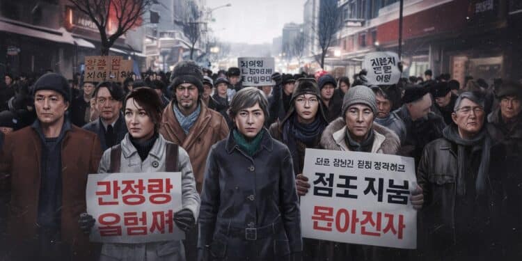 En Corée du Sud la neige narrête pas les partisans et détracteurs de lex président Yoon Suk Yeol qui bravent le froid à Séoul à la veille de lexpiration dun mandat darrêt émis contre lui Le pays senfonce dans le chaos politique   Viral Mag