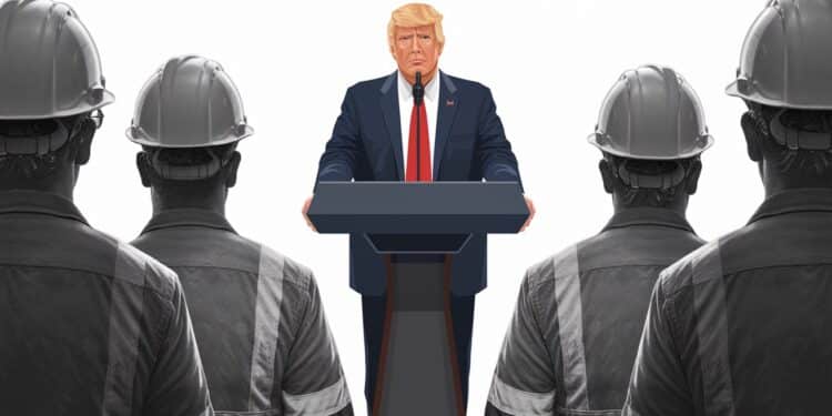 Trump critiqué par le patron des syndicalistes : « Pas un président des travailleurs » - Viral Mag Le secrétaire général de la confédération des syndicats salarme des risques de guerre commerciale et dinflation avec le retour de Trump néfaste pour les travailleurs   Viral Mag