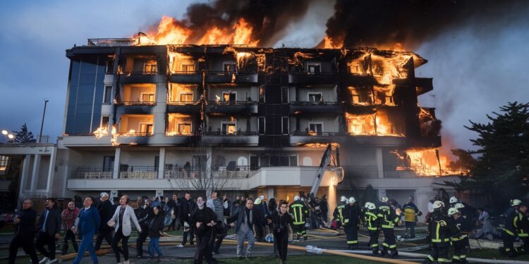 Un incendie dévastateur a ravagé lhôtel Grand Kartal en Turquie faisant au moins 76 morts et 51 blessés Retour sur cette tragédie   Viral Mag