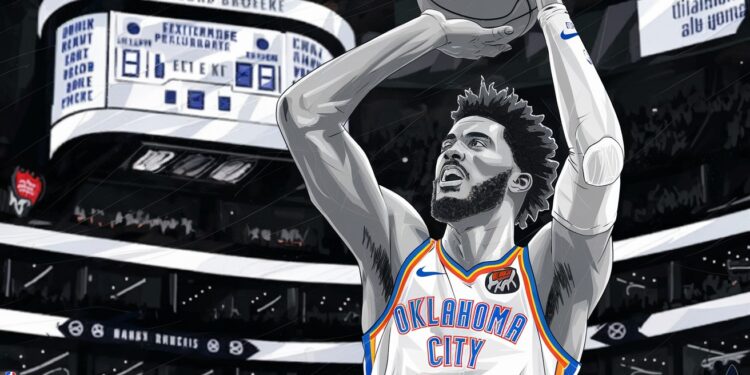 Un Shai Gilgeous-Alexander éblouissant mène OKC à la victoire face au Jazz - Viral Mag Shai Gilgeous Alexander a brillé hier soir en établissant son nouveau record personnel avec 54 points lors de la victoire dOKC face au Jazz Une performance époustouflante    Viral Mag