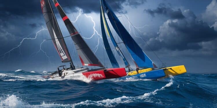 Richomme ne compte plus que 86 milles de retard sur Dalin leader depuis une semaine du Vendée Globe 2025 La bataille fait rage dans lAtlantique   Viral Mag