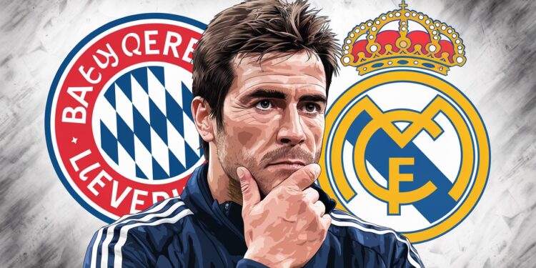 Xabi Alonso, le favori pour succéder à Ancelotti au Real Madrid ? - Viral Mag Xabi Alonso lentraîneur du Bayer Leverkusen serait en pole position pour remplacer Carlo Ancelotti sur le banc du Real Madrid la saison prochaine Découvrez son parcours et ses ambitions   Viral Mag