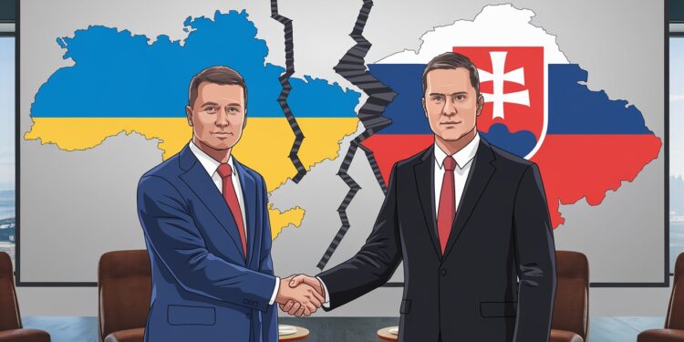 En plein différend sur le transit du gaz russe le président ukrainien Volodymyr Zelensky accueille le chef de lopposition libérale slovaque à Kiev Une rencontre inattendue qui soulève des questions   Viral Mag