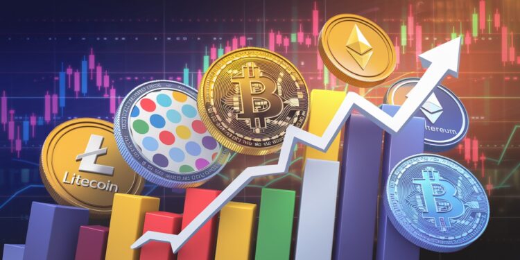 Actualité Crypto : Litecoin en Hausse, Tous les Actifs en Vert - Viral Mag Litecoin LTC gagne 49 tandis que Polkadot DOT prend 48 Le marché crypto est en ébullition Découvrez les dernières tendances Viral Mag