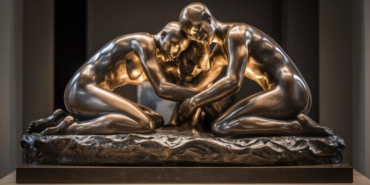 Camille Claudel : La sculpture mythique « L’Âge mûr » refait surface - Viral Mag Un bronze de LÂge mûr chef dœuvre disparu de Camille Claudel retrouvé par hasard à Paris Aux enchères ce dimanche estimé entre 15 et 2 millions deuros   Viral Mag