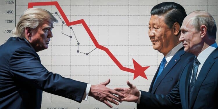 Donald Trump Appelle à une Réduction des Dépenses Militaires - Viral Mag Le président américain Donald Trump a lancé un appel à Xi Jinping et Vladimir Poutine pour réduire les dépenses en armement et commencer la dénucléarisation du monde alors que les dépenses mondiales en matière de défense atteignent des sommets Viral Mag