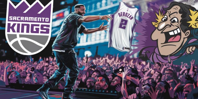 Drake Moqué par les Kings de Sacramento : DeRozan Soutenu - Viral Mag Drake humilié en plein concert  Les Kings de Sacramento ripostent avec humour pour défendre DeRozan Découvrez les derniers rebondissements de leur rivalité   Viral Mag