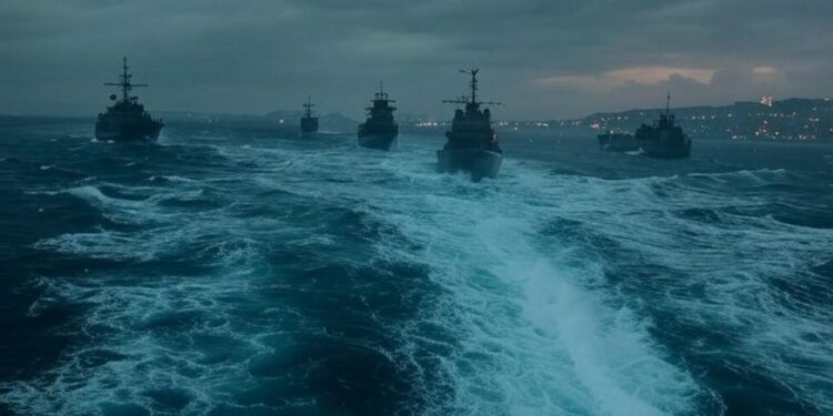 Exercices Militaires Chinois : Tensions au Large de l’Australie - Viral Mag Tensions en Australie  des navires chinois mènent des tirs réels près de ses côtes Quels risques pour la région  Découvrez les détails    Viral Mag