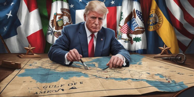 Après le Groenland et le canal de Panama Donald Trump décrète que le golfe du Mexique devient le golfe dAmérique Réactions et enjeux de ce changement   Viral Mag