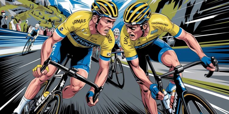 Jonas Vingegaard et Primoz Roglic : Le Duel des Géants du Cyclisme - Viral Mag Découvrez lhistoire fascinante de Jonas Vingegaard et Primoz Roglic deux anciens coéquipiers devenus rivaux acharnés au sommet du cyclisme mondial Un duel épique qui promet de marquer lhistoire du sport   Viral Mag