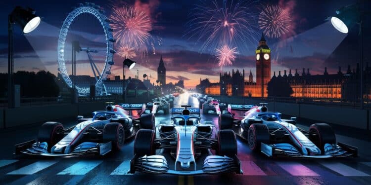 La Formule 1 Célèbre Ses 75 Ans En Grande Pompe À Londres - Viral Mag Pour son 75e anniversaire la F1 a organisé un show spectaculaire à Londres réunissant les 10 écuries et 20 pilotes Une soirée pour conquérir un public jeune Viral Mag