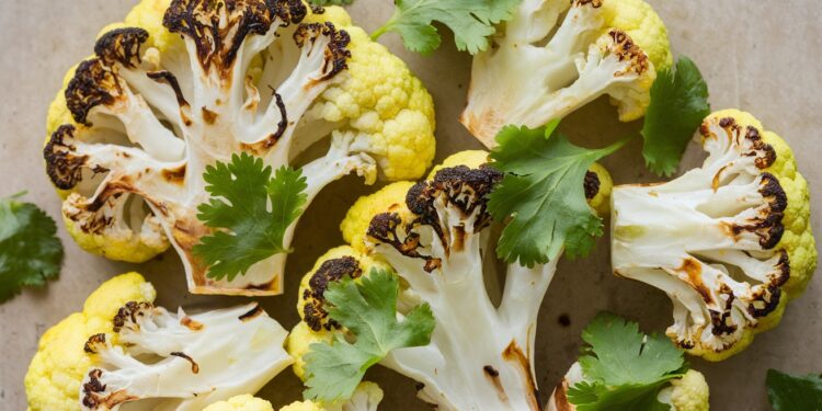 La Révolution Culinaire du Chou-Fleur Rôti : Une Recette Épicée à Essayer - Viral Mag Découvrez la recette du chou fleur rôti saveur chili lime un accompagnement parfait pour pimenter vos dîners  Facile à préparer et délicieusement assaisonné   Viral Mag