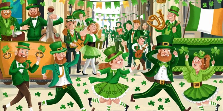 Plongez au cœur des célébrations de la Saint Patrick en Irlande  Découvrez les festivités hautes en couleur lhistoire fascinante et les traditions uniques de cette fête emblématique Préparez vous à vivre une expérience inoubliable sur lîle démeraude    Viral Mag