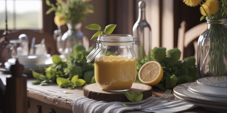 La Vinaigrette Miel-Moutarde Citronnée Qui Révolutionne Vos Salades - Viral Mag Découvrez la vinaigrette miel moutarde citronnée qui rend vos salades irrésistibles Simple saine et délicieuse elle va transformer vos repas Viral Mag
