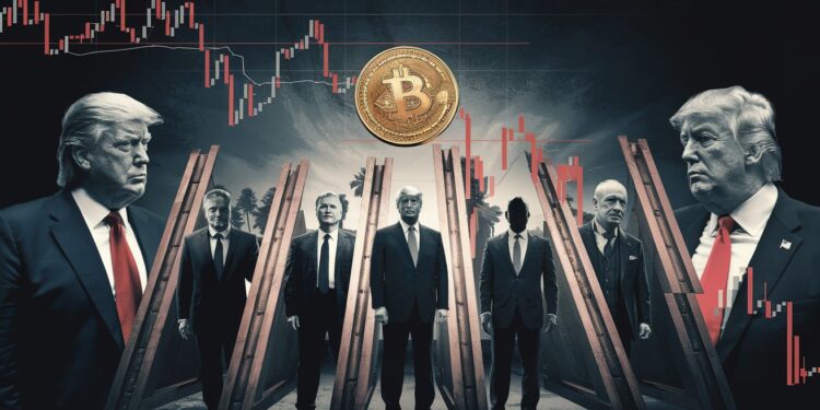 Le prix du Bitcoin chute alors que Trump lance des tarifs sur le Canada le Mexique et la Chine déclenchant une guerre commerciale qui secoue les marchés   Viral Mag