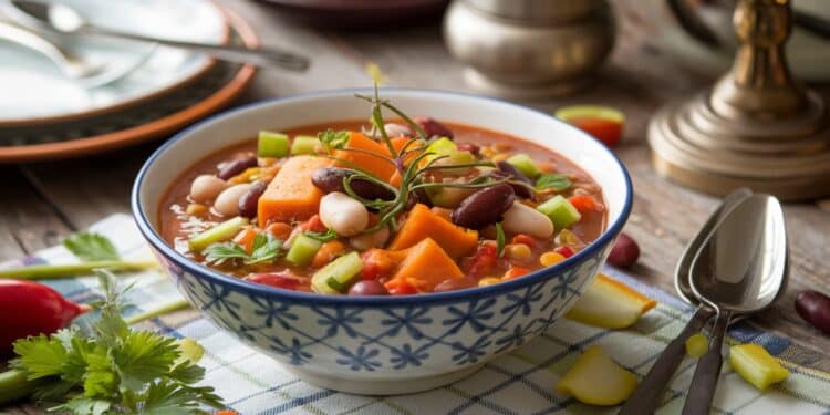 Découvrez la recette facile et délicieuse du chili végétarien de Bobby Flay un plat parfait pour le Super Bowl et au delà Riche en protéines et en saveurs    Viral Mag