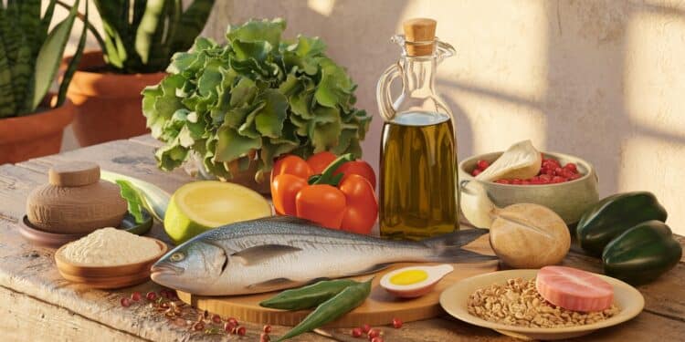 Le régime méditerranéen, une arme contre le Covid long ? - Viral Mag Une étude révèle les bienfaits potentiels du régime méditerranéen pour les personnes souffrant du Covid long Découvrez comment cette alimentation pourrait aider à gérer les symptômes persistants   Viral Mag