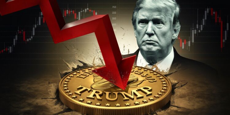 Le Token TRUMP Chute de 75% Suite aux Tarifs Douaniers - Viral Mag La memecoin TRUMP soutenue par Donald Trump seffondre de 75 en pleine baisse du marché crypto causée par de nouveaux tarifs douaniers   Viral Mag