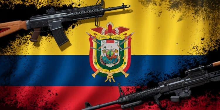 L’Equateur en Guerre Contre des Gangs Gérant 24% du PIB du Pays - Viral Mag Le président équatorien révèle lampleur du trafic de drogue darmes et de lexploitation minière illégale qui sévit dans le pays Découvrez les efforts déployés et les obstacles rencontrés Viral Mag