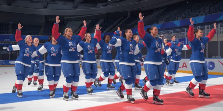 Les Bleues se qualifient pour les JO 2026 de justesse - Viral Mag Léquipe de France féminine de hockey sur glace a réussi à décrocher sa place aux prochains Jeux Olympiques suite à sa large victoire contre la Pologne Découvrez les coulisses de cette qualification   Viral Mag