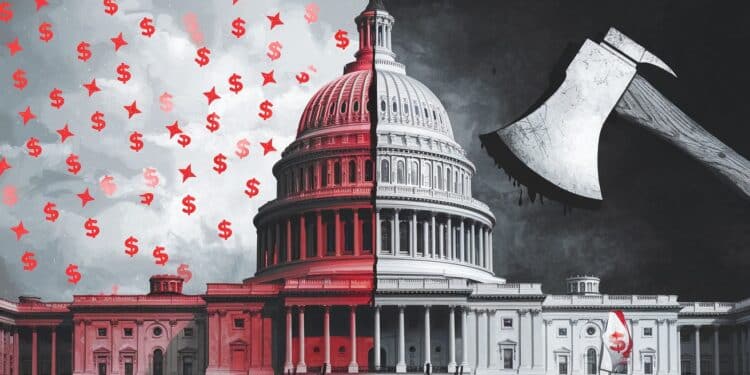 Les Républicains Divisés Face au Plan de Trump - Viral Mag Les républicains au Congrès saffrontent sur le budget Trump  baisses dimpôts ou coupes sociales  Découvrez les enjeux avant le vote clé    Viral Mag