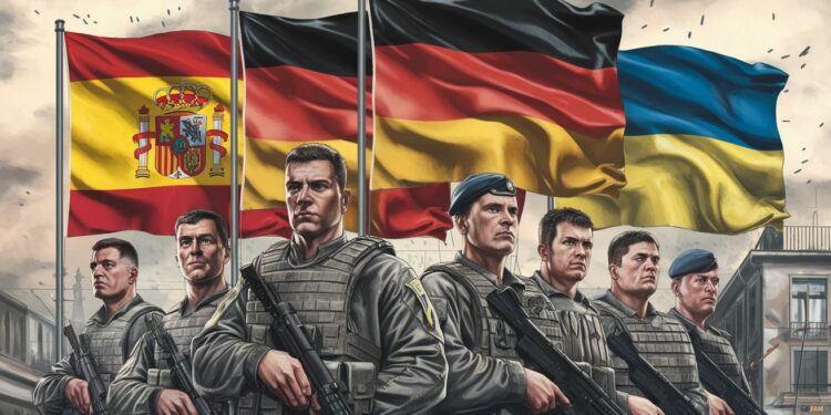 L’Espagne et l’Allemagne Prudentes sur l’Envoi de Troupes en Ukraine - Viral Mag Alors que le Royaume Uni se dit prêt à envoyer des soldats en Ukraine lEspagne et lAllemagne restent réticentes jugeant quil est trop tôt pour discuter dun tel déploiement tant quune paix durable nest pas établie   Viral Mag