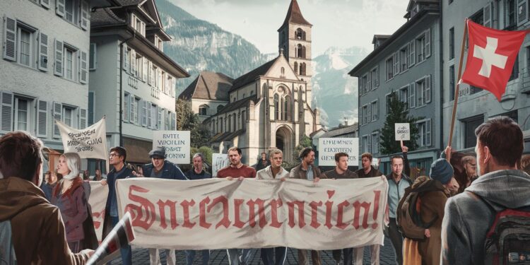 Manifestation Contre l’AfD en Suisse : Tensions et Enjeux - Viral Mag 250 personnes ont protesté contre la cheffe de lAfD en Suisse Entre huées et drapeaux découvrez les dessous de cette manifestation explosive    Viral Mag